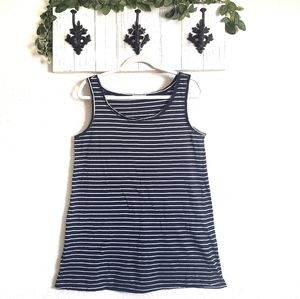 Vineyard Crew Striped Tank Top Medium